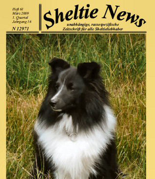 Titelseite Sheltie News